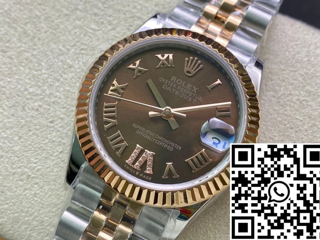 M278271-0004 EW 31MM Datejust Rolex 867 Factory Rose Classic Gold 0706